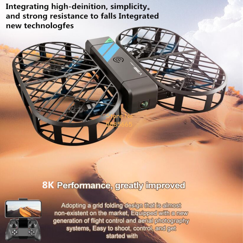 Drone Battery Case - Telecamera HD 8K 360 ° Protezione