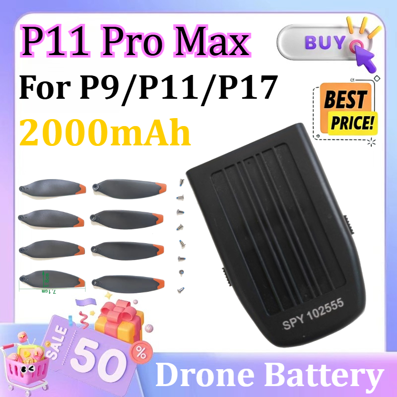 Drone Battery Li-Ion - Batteria LiPo modulare esclusiva 2000mAh P11