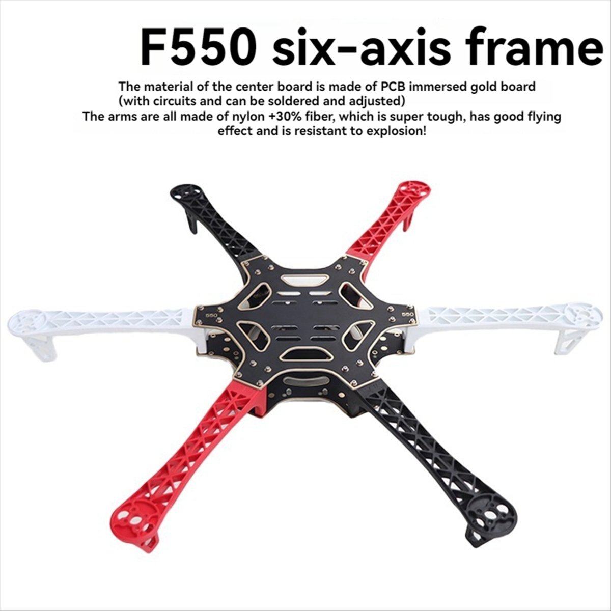 N86R FPV F550 Hexa Frame Arm H - Drone Battery Plate recensione e prezzo